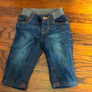 Gap denim fleece lined jeans